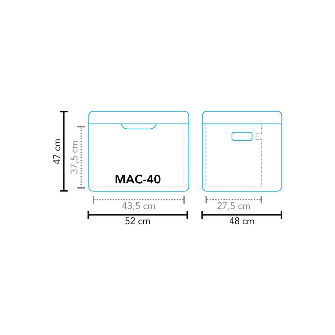 Mestic MAC-40 3 Way Camping Fridge 4 Mestic MAC-40 3 Way Camping Fridge - Image 4
