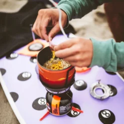Jetboil MiniMo Cooking System - Sunset -Outdoor Products Sales 1090956 insitu04