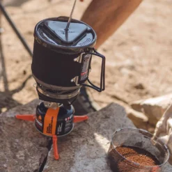 Jetboil Silicon Coffee Press Grande -Outdoor Products Sales 1107431 insitu01