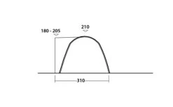 Easy Camp Fairfields Drive Away Awning (2022) -Outdoor Products Sales 120375 Fairfields DrawingOther4