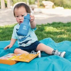Klean Kanteen Kids Sippy Cup 335ml - Beach Bum -Outdoor Products Sales 2019 K12CSIPPY PP Boy steel sippy bottle lifestyle 222b3f83 3767 469c 8b0d 01671d1a4784