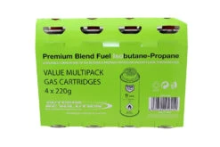 Milestone - 5 Packs Of 4 Gas Canisters - 220g 5 Milestone - 5 Packs Of 4 Gas Canisters - 220g -Outdoor Products Sales 220g 4pk 2