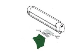 Vango Driveaway Kit For 6mm & 4mm Rails 3m Set -Outdoor Products Sales 22a81529c81b17f506be2903731f15ca