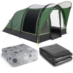 Kampa Brean 4 Air Tent Package