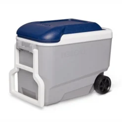 Igloo Maxcold 40 Roller Cool Box - Grey / Blue -Outdoor Products Sales 4 00034687 h4
