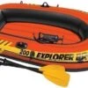 Intex Explorer Pro 300 Inflatable Boat Pump And Oar Set
