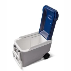Igloo Maxcold 40 Roller Cool Box - Grey / Blue -Outdoor Products Sales 7 00034687 o2