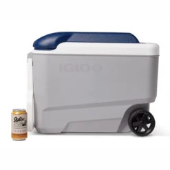 Igloo Maxcold 40 Roller Cool Box - Grey / Blue -Outdoor Products Sales 8 00034687 p