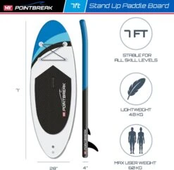 M.Y 7ft Blue Paddle Board Package -Outdoor Products Sales 805 2274