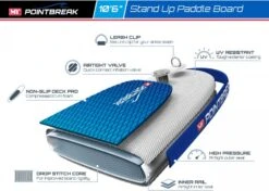 M.Y 10ft 6in Paddle Board Package - Blue -Outdoor Products Sales 808 2850