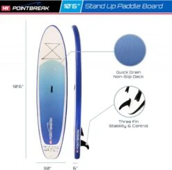 M.Y 10ft 6in Paddle Board Package - Blue -Outdoor Products Sales 808 2946