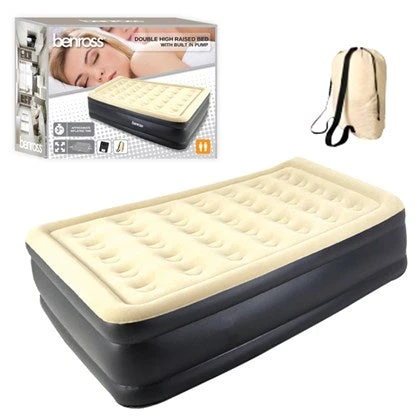 Benross High Raise Queen Airbed With Built-in Pump 1 Benross High Raise Queen Airbed With Built-in Pump