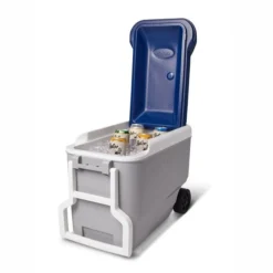 Igloo Maxcold 40 Roller Cool Box - Grey / Blue -Outdoor Products Sales 9 00034687 p1