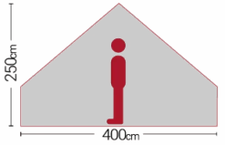 Quest Signature 4m Classic Bell Tent -Outdoor Products Sales BELL4 6