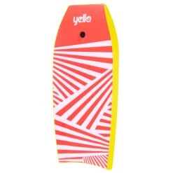 Yello 41" Slick Zig Zag Bodyboard (Yellow) -Outdoor Products Sales BGG1606 yello 41inch slick zig zag yellow 7