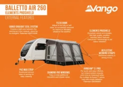 Vango Balletto Air 260 Elements ProShield 2023 -Outdoor Products Sales Balletto Air 260 EPS small
