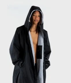 Dryrobe Advance Long Sleeve BLACK GREY - RECYCLED -Outdoor Products Sales Black Grey 2 2024x2024 9f0b82c2 a320 4ade bbef aa5dccb51e3a