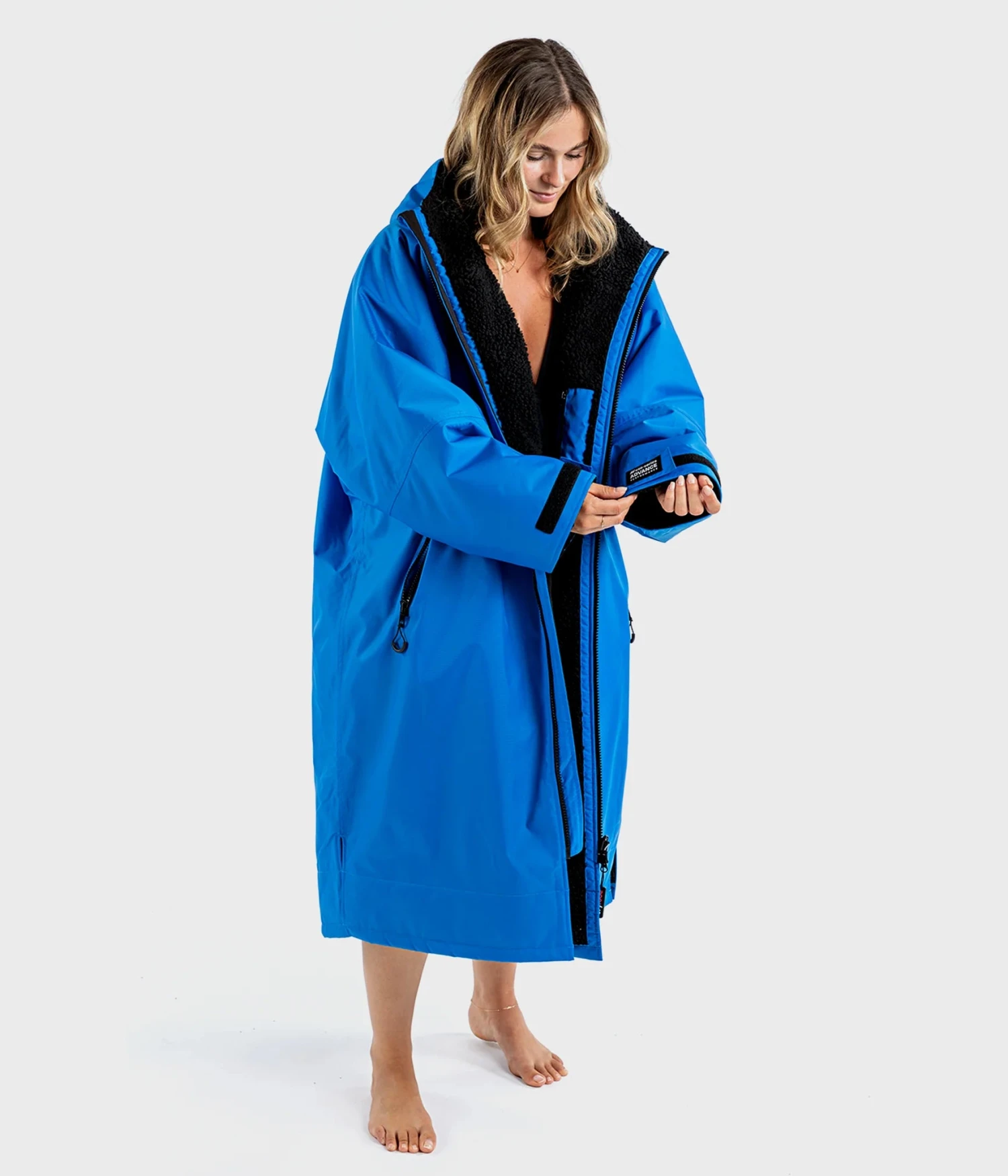 Dryrobe Advance Long Sleeve Cobalt Blue - RECYCLED 8 Dryrobe Advance Long Sleeve Cobalt Blue - RECYCLED - Image 8