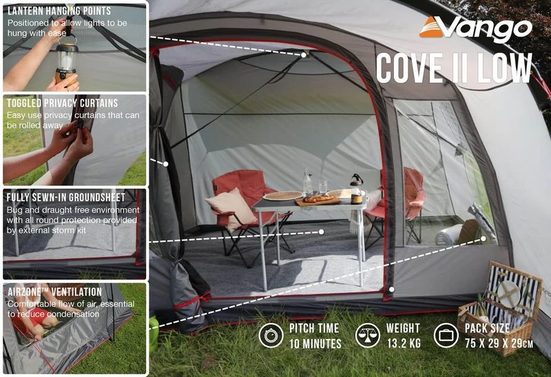 Vango Cove II Poled Drive Away Awning 4 Vango Cove II Poled Drive Away Awning - Image 4