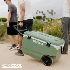 Igloo ECOCOOL Latitude 90 QT Roller Cooler -Outdoor Products Sales EcoCool PackablePuffer NATIVE Social 1080x1080 1