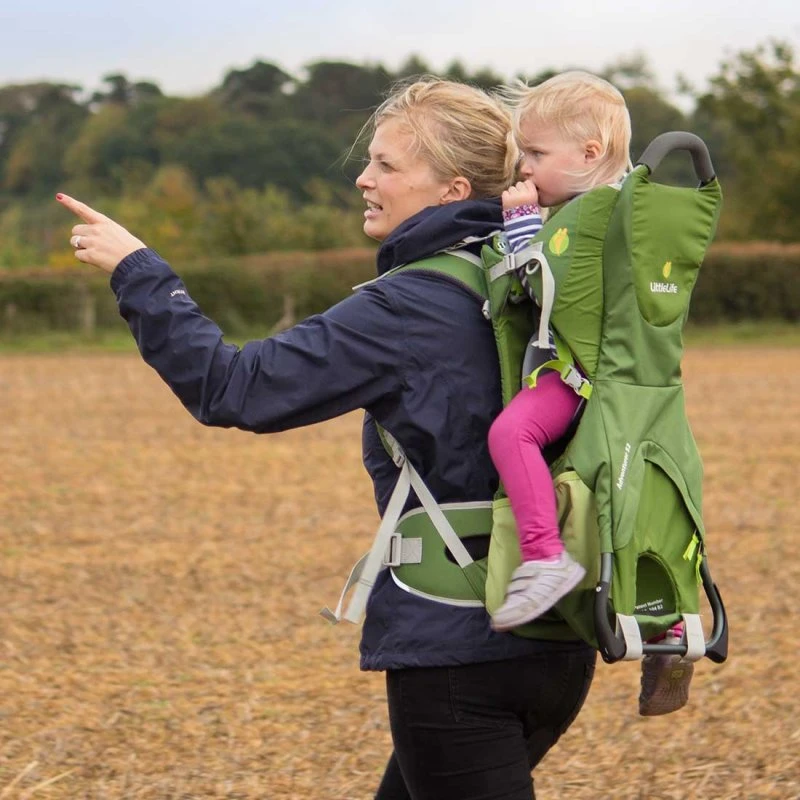 LittleLife Adventurer S2 Child Carrier - Green 9 LittleLife Adventurer S2 Child Carrier - Green - Image 9