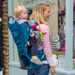 LittleLife Ranger S2 Child Carrier Blue -Outdoor Products Sales L14011 ranger S2 child carrier lifestyle 1