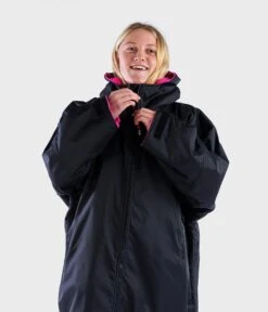 Dryrobe Advance Kids Long Sleeve BLACK PINK - RECYCLED -Outdoor Products Sales LS Black Pink 2 2024x2024 d6bed2aa d572 4225 b9dc b18f31d142fd