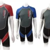 Nalu Childrens Shorty Wetsuits Red