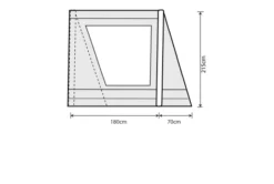 Outdoor Revolution Airedale 6S /6SE Front Porch Extension -Outdoor Products Sales airedale 6s se front porch extension fp 1 1