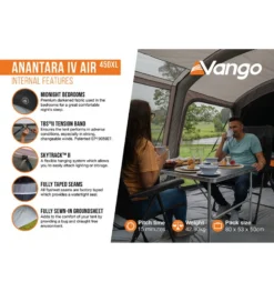 Vango Anantara IV Air 450XL Tent -Outdoor Products Sales anantara iv air 450xl 7