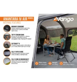 Vango Anantara IV Air 650XL Tent -Outdoor Products Sales anantara iv air 650xl 4