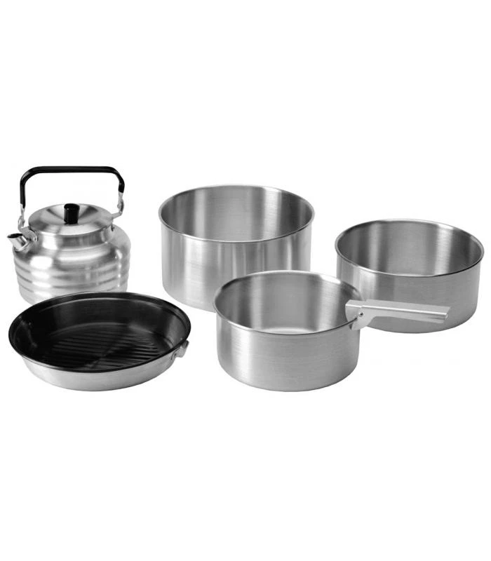 Vango 5 Piece Aluminum Cook Set 1 Vango 5 Piece Aluminum Cook Set