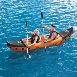 Bestway Hydro-Force Lite-Rapid X2 Kayak 8 Bestway Hydro-Force Lite-Rapid X2 Kayak -Outdoor Products Sales bestway hydro force lite rapid x2 65077 inflatable kayak canoe 2 person 3