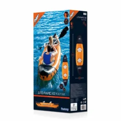 Bestway Hydro-Force Lite-Rapid X2 Kayak 9 Bestway Hydro-Force Lite-Rapid X2 Kayak -Outdoor Products Sales bestway hydro force lite rapid x2 65077 inflatable kayak canoe 2 person 4