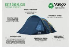 Vango Beta 550XL CLR XL Tent 10 Vango Beta 550XL CLR XL Tent -Outdoor Products Sales beta 550xl clr 1
