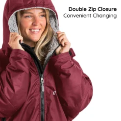 Osprey Unisex Changing Robe Maroon -Outdoor Products Sales callout 2 10
