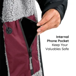 Osprey Unisex Changing Robe Maroon -Outdoor Products Sales callout 4 6