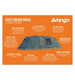 Vango Castlewood 800XL Tent Package -Outdoor Products Sales castlewood 800xl package 2