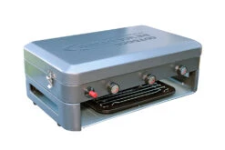 Outdoor Revolution’s Twin Burner Gas Stove And Grill -Outdoor Products Sales cook2105 twinburnergasstovegrill l2