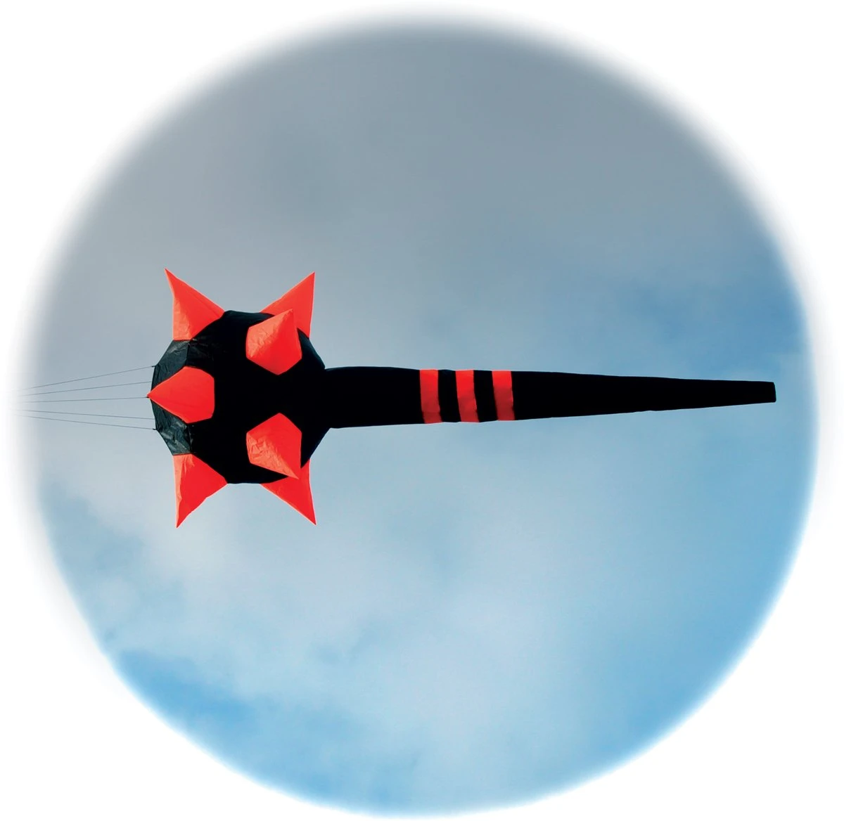 Spike Windsock Yellow And Black 1 Spike Windsock Yellow And Black