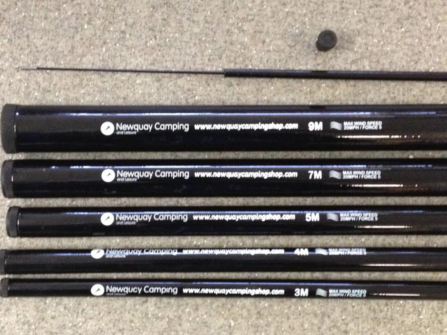 6m Telescopic Flag Pole And Super Ground 3 6m Telescopic Flag Pole And Super Ground - Image 3