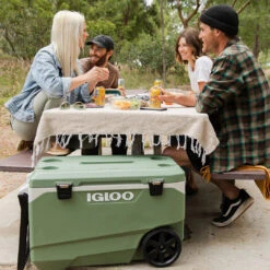 Igloo ECOCOOL Latitude 90 QT Roller Cooler -Outdoor Products Sales ecocool latitude roller