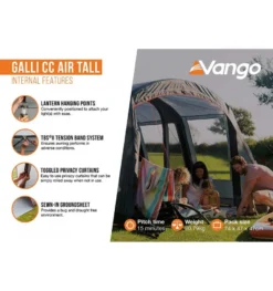 Vango Galli CC Air Tall Drive Away Awning -Outdoor Products Sales galli cc air tall 4