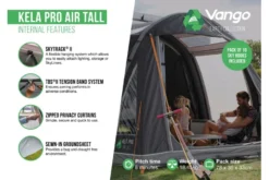 Vango Kela Pro Air Tall Drive Away Awning -Outdoor Products Sales kela pro air tall 2