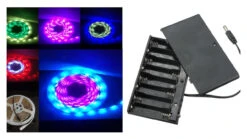 5M Flag Pole Pre-Set Digital Led Dream Lights Strip 23 5M Flag Pole Pre-Set Digital Led Dream Lights Strip -Outdoor Products Sales pole light battery