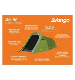 Vango Soul 200 Tent -Outdoor Products Sales soul 200 2