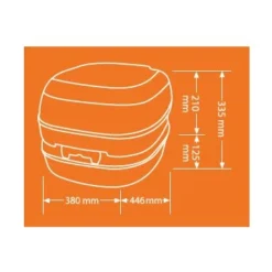 Blue Diamond When Nature Calls Portable Toilet - 16 Litre -Outdoor Products Sales wat225 outdoor revolution when nature calls toilet 16 litre dimensions