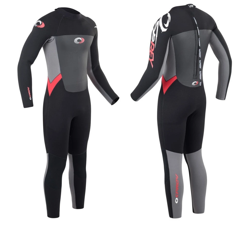 Osprey Origin Mens Full Length Wetsuit 5mm - Red 5 Osprey Origin Mens Full Length Wetsuit 5mm - Red - Image 5